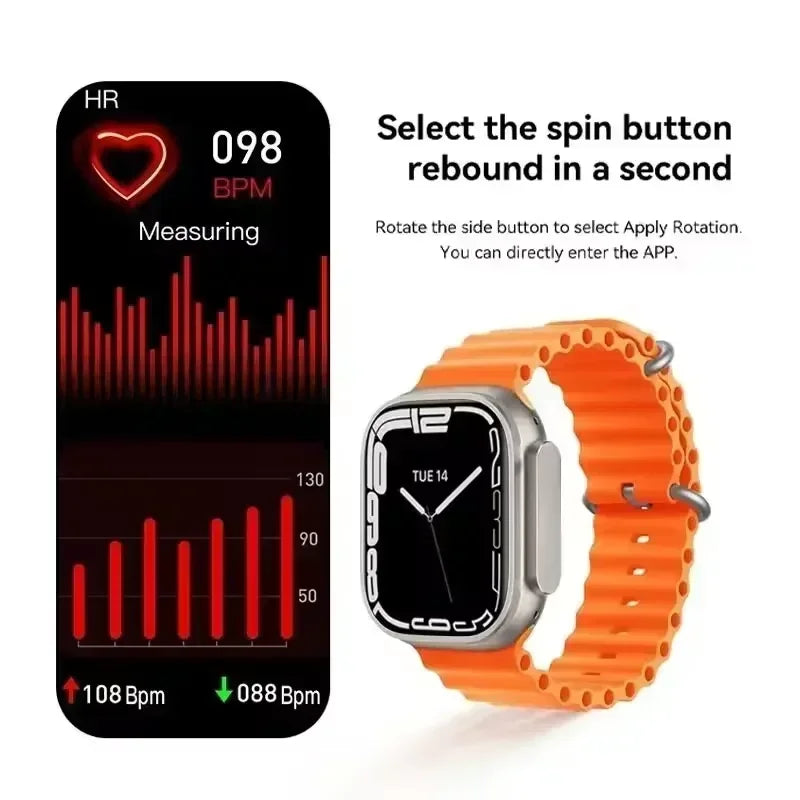 S100 Ultra Smartwatch | 2.2'' HD AMOLED Screen, ECG Monitoring, Protective Case