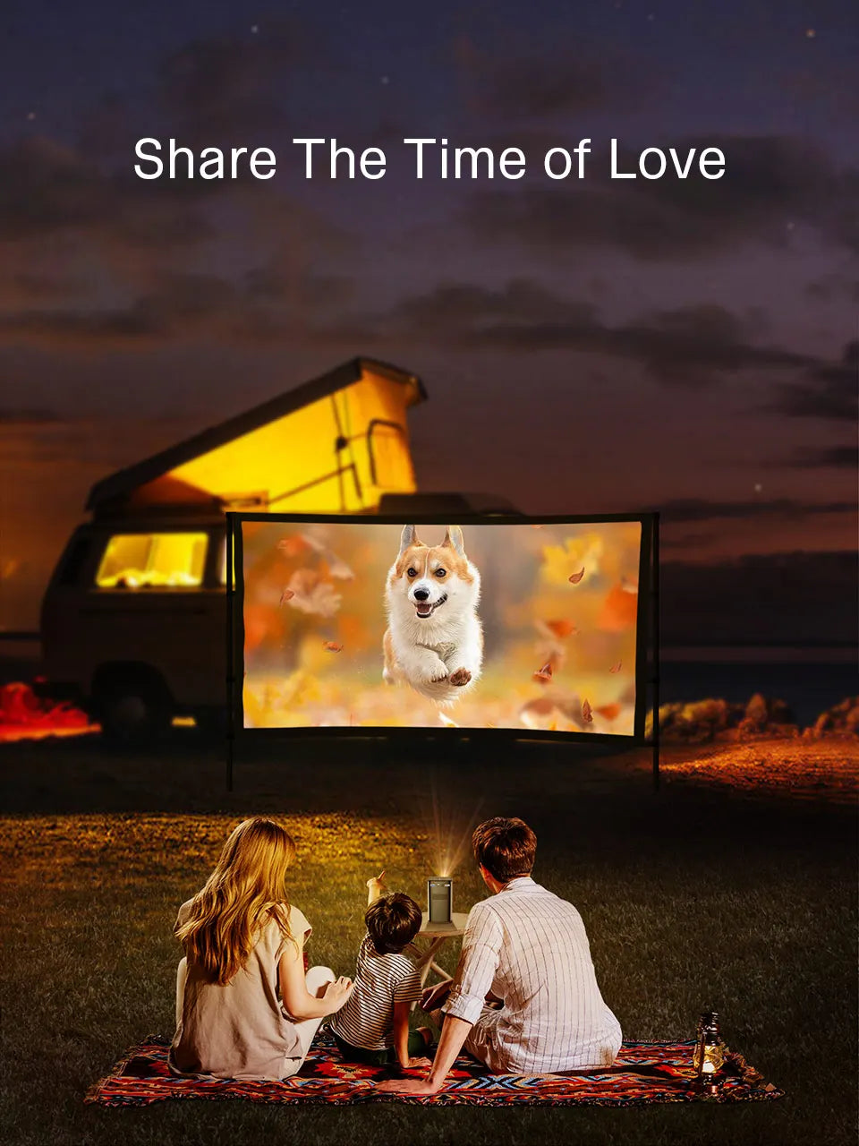 BYINTEK P70 3D 4K mini prenosni projektor DLP Auto Focus Smart Android WiFi LED 1080P video projektorji za domači kino z baterijo