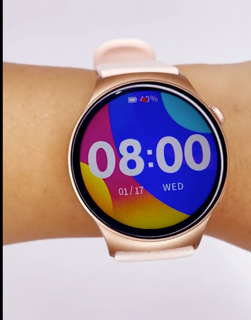 DT4 Mate Smartwatch | 1.5'' HD Touch Screen, NFC, Compass, Bluetooth Call