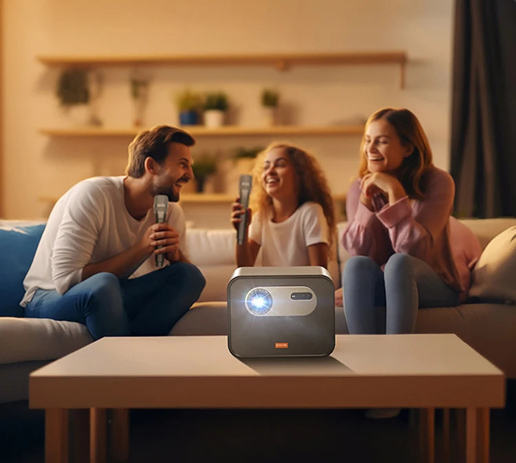 BYINTEK R90 Max 4K 3D laserski projektor - AI samodejno ostrenje, Android, Full HD 1080P 