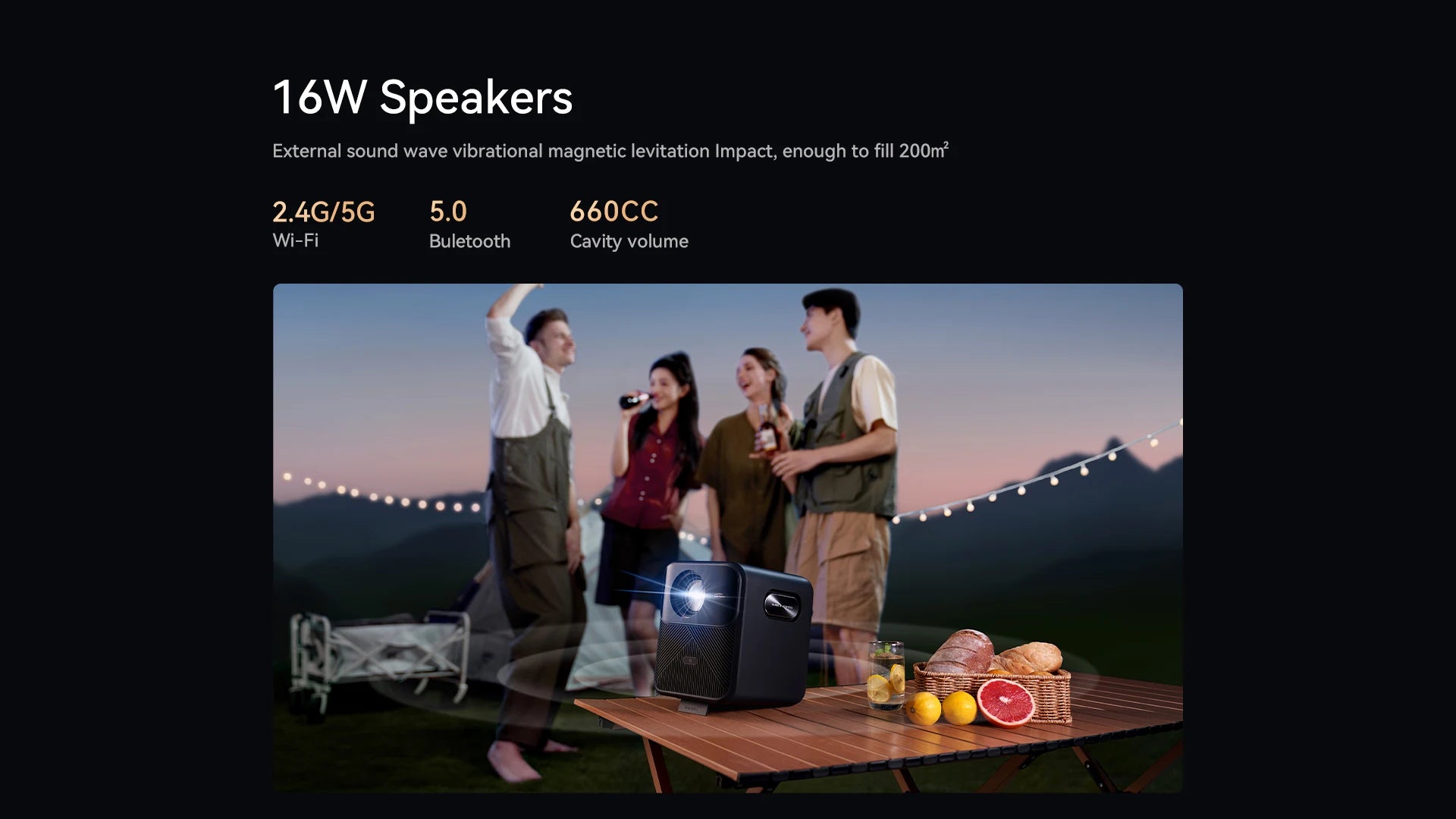 Projektor Wanbo Mozart 1 Pro: Android TV 11.0, Google Assistant, Netflix, 1080P, podpora za 4K, 900 ANSI lumnov, dvojni WiFi, certifikat DRM L1