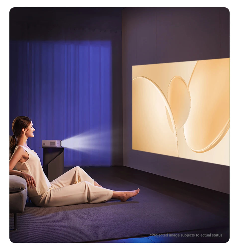 Wanbo X5 1100ANSI Android 9.0 projektor Dual Band Wifi 6 4K 1080P 20000 Lumnov projektor Office Home Theater Beamer Proyector 