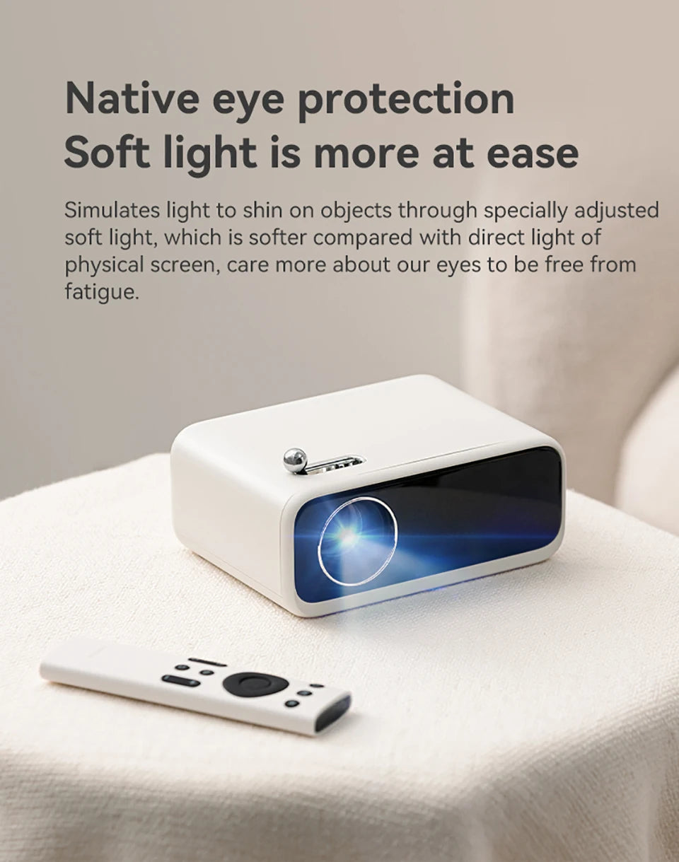 Wanbo Mini Protable Multimedia 720P Smart Projector Proyector Home Theater Video Beam LED 250 ANSI Projector Full HD