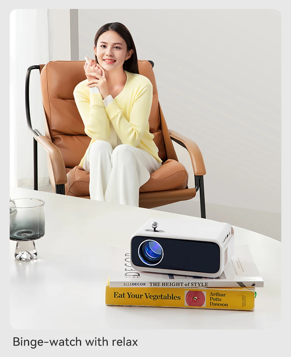 Wanbo Mini Protable Multimedia 720P Smart Projector Proyector Home Theater Video Beam LED 250 ANSI Projector Full HD