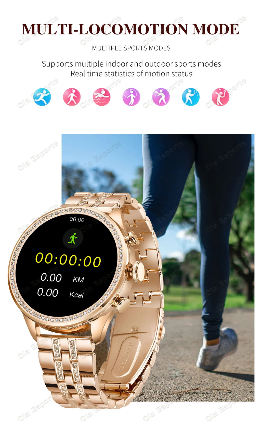 Ladies Smart Watch G9 Women Bluetooth Call Sport PPG+ECG SmartWatch for Women Gift