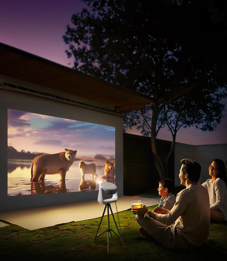 Pametni projektor Vevshao A10 - 1080P, Android 11, 5G WiFi, podpora za 4K 