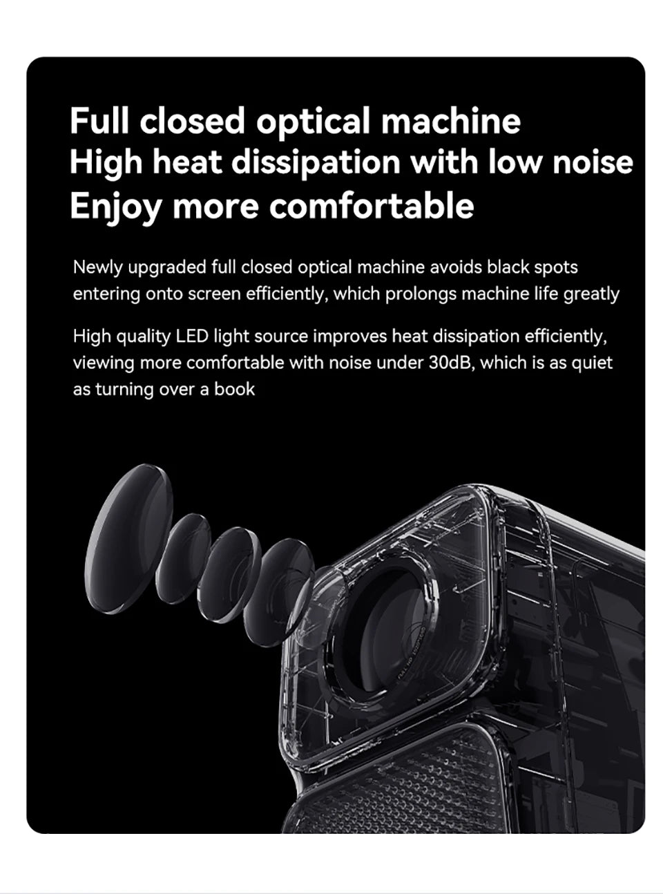 Projektor Wanbo TT Mini projektor s certifikatom Netflix 1080P Linux System, 650ANSI 4K Dolby Audio HDR10 Pametni domači kino 