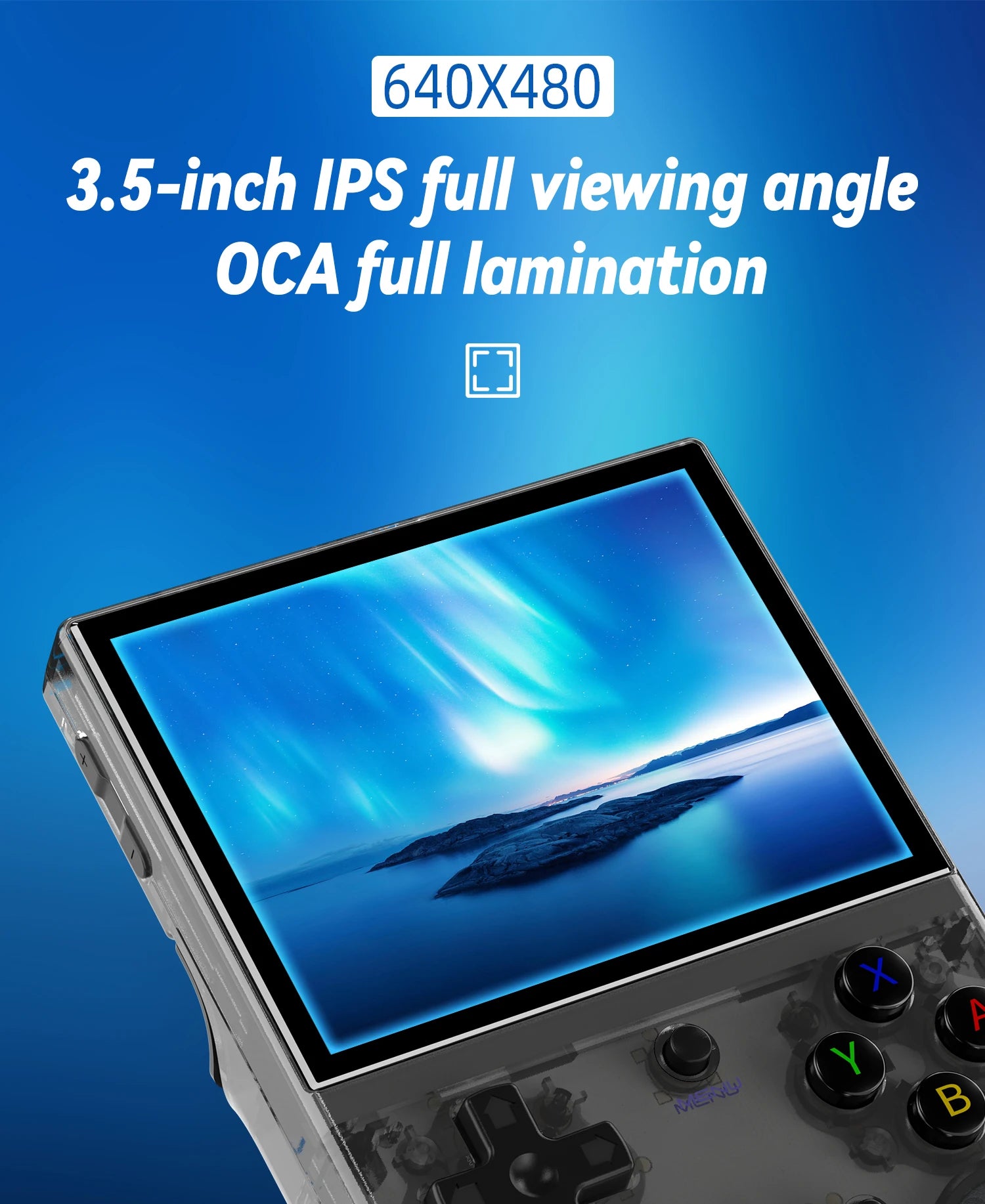 ANBERNIC RG35XX Plus Retro ročna igralna konzola | 3,5'' IPS zaslon, Linux, HD-MI TV izhod, prenosni predvajalnik video iger