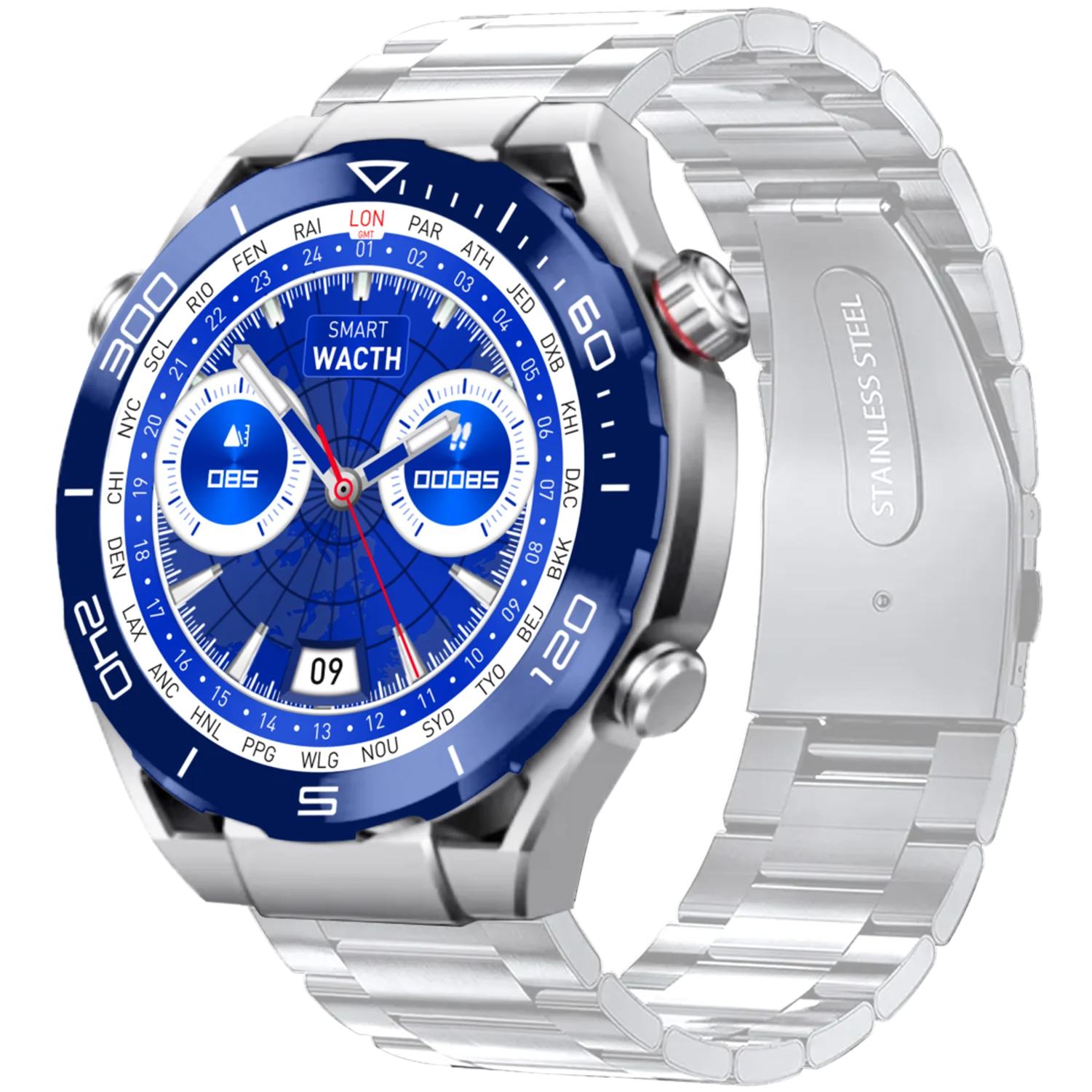 Smart Watch S10 Max Compass Resolving Direction Intelligent Remote Control Dual Strap Pairing iTrade.si