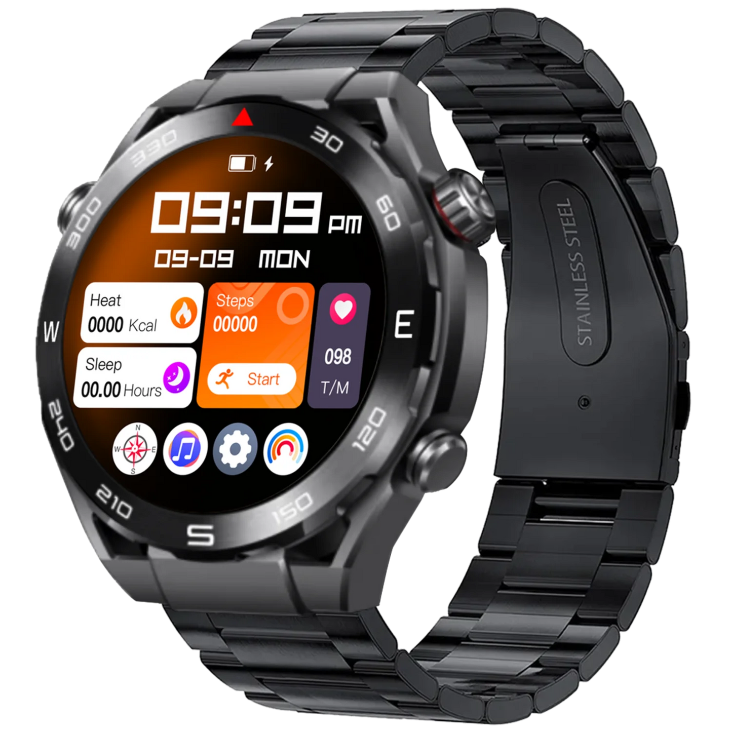Smart Watch S10 Max Compass Resolving Direction Intelligent Remote Control Dual Strap Pairing iTrade.si