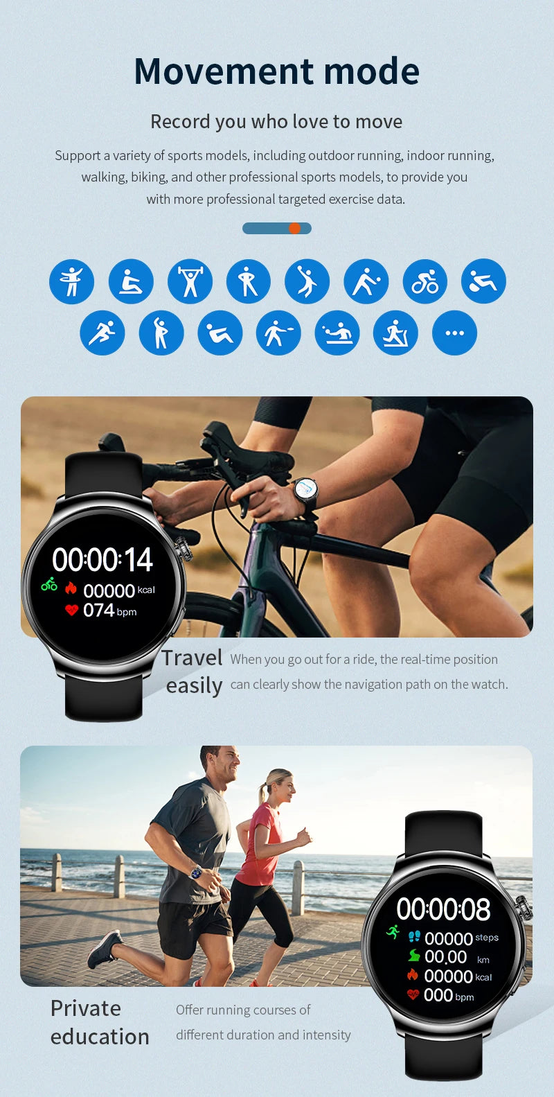 Z93 Pro Smartwatch – 1.52” AMOLED HD Display, Gesture Control, 3-7 Day Battery, Multi-Language, Health & Sports Monitoring iTrade.si