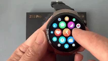 Z93 Pro Smartwatch – 1.52” AMOLED HD Display, Gesture Control, 3-7 Day Battery, Multi-Language, Health & Sports Monitoring iTrade.si