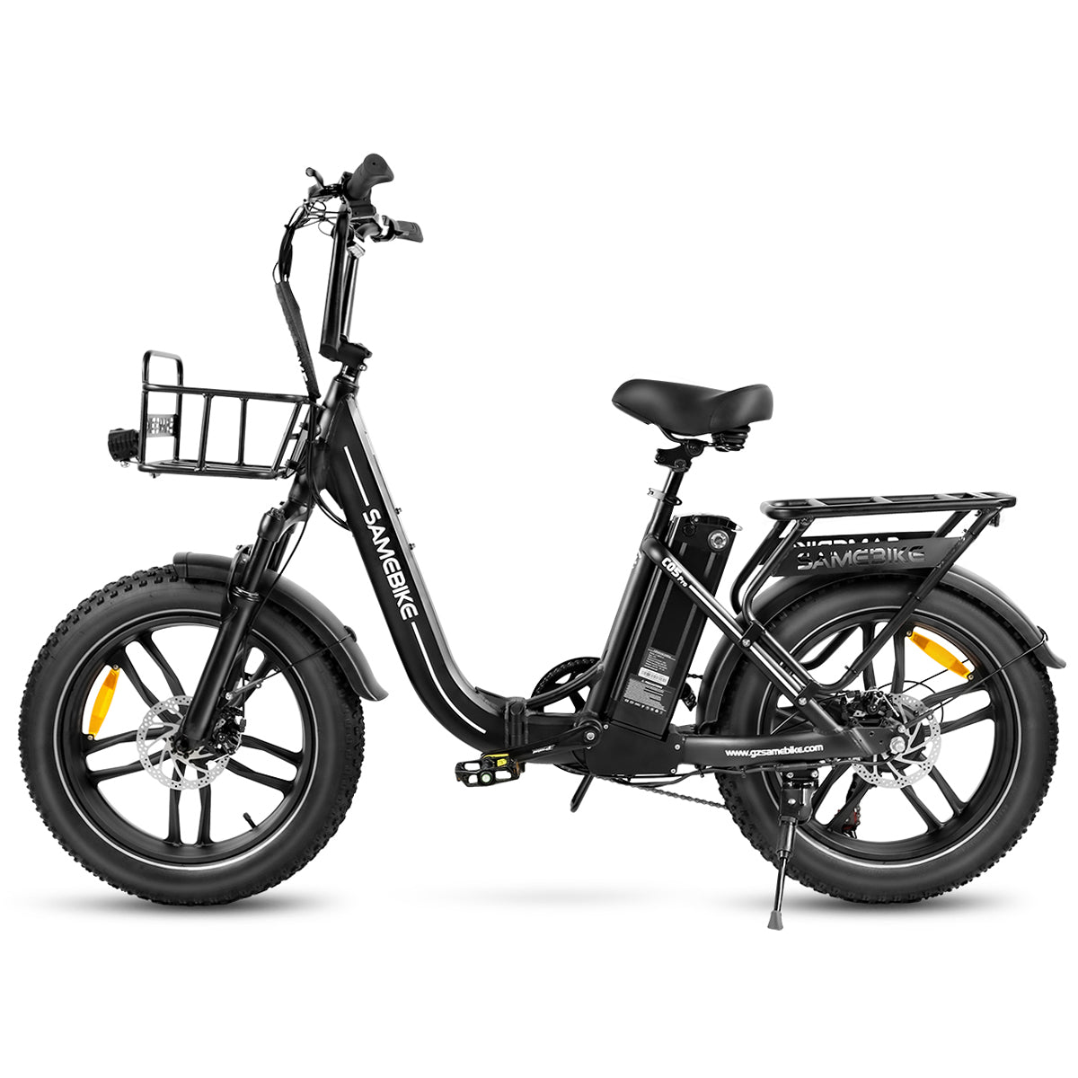 SAMEBIKE 20 Inch High-Speed Electric Mtb Bike with 36V Lithium Battery Power Supply Overseas Warranty RTS