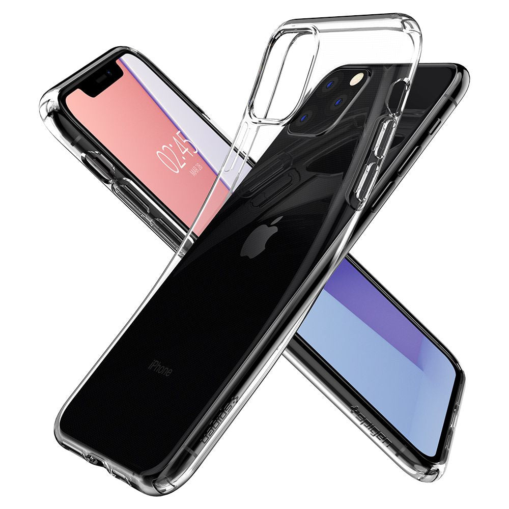Ovitek Spigen Liquid Crystal za iPhone 11 Pro, prozoren
