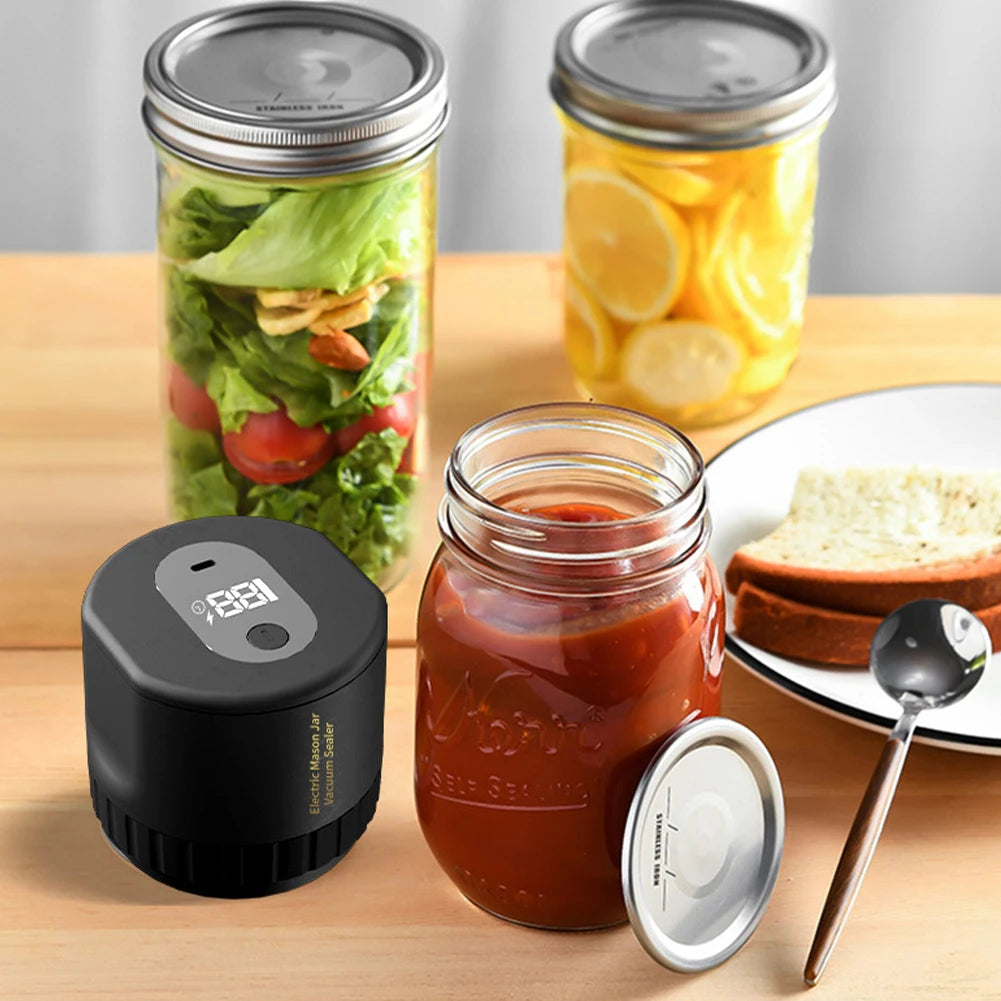 Mason Jar Vacuum Sealer Kit