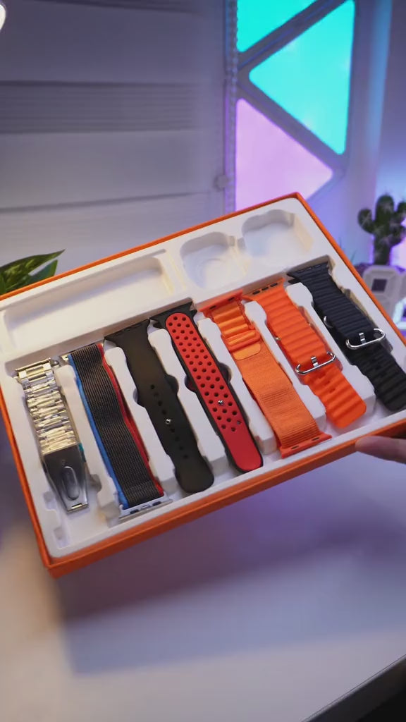 S100 Ultra Smartwatch | 2.2'' HD AMOLED Screen, ECG Monitoring, Protective Case