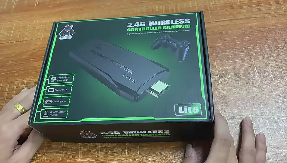 Igralna konzola M8 Mini Retro | 4K HD, 10.000 iger, brezžično za TV 