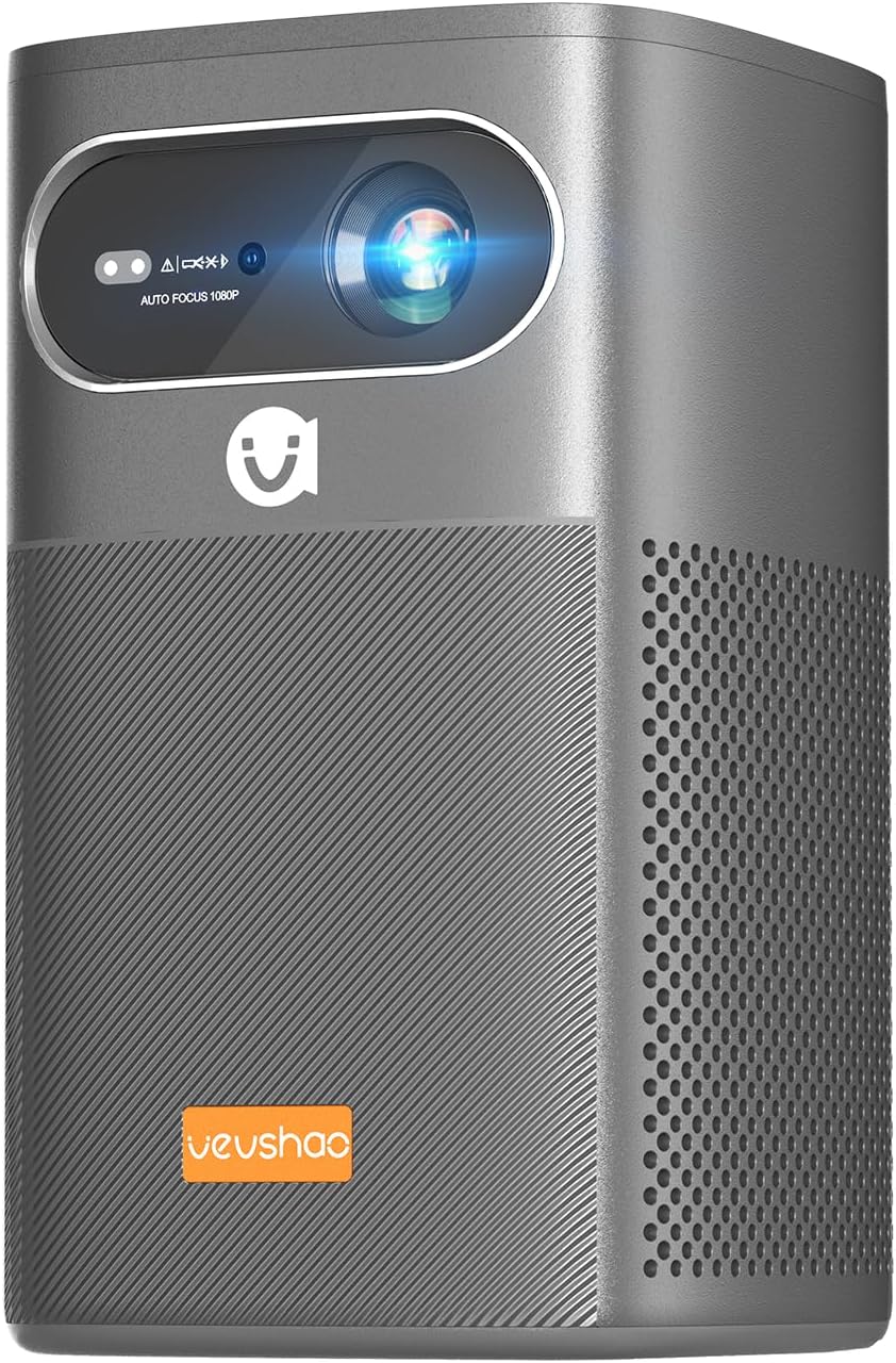 VEVSHAO V30 3D projektor - 4K pametni prenosni domači kino Android 