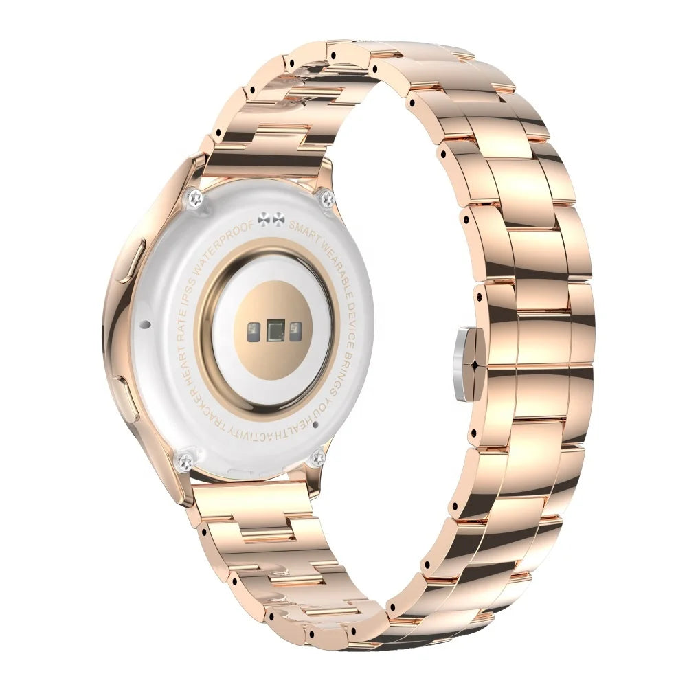 AK53 Luxury Women's Smartwatch | Diamond Bezel, Fitness Tracker, Bluetooth Call iTrade.si