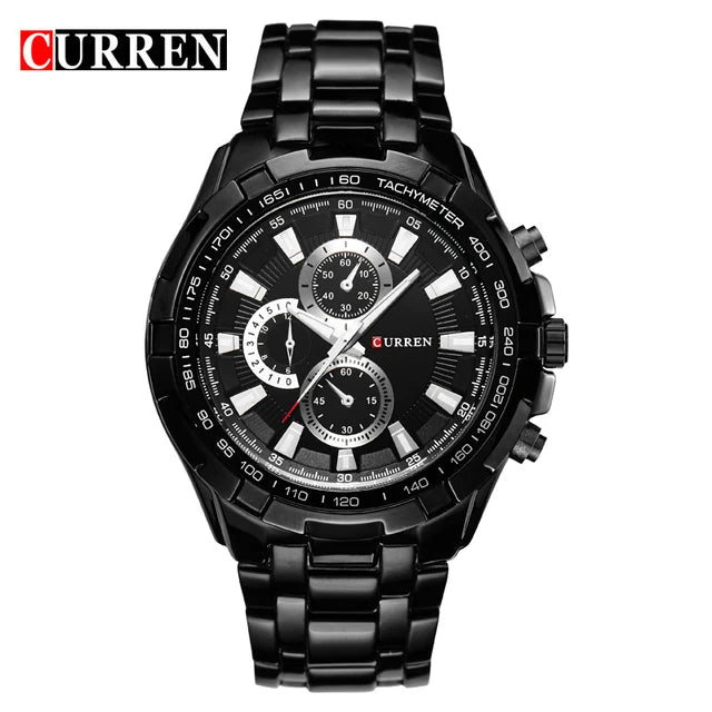 Curren 8023 Men's Sports Watch | Stainless Steel Band, Quartz Movement iTrade.si