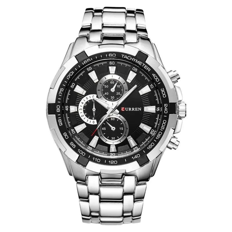 Curren 8023 Men's Sports Watch | Stainless Steel Band, Quartz Movement iTrade.si