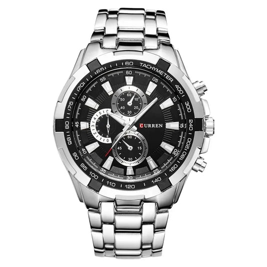 Curren 8023 Men's Sports Watch | Stainless Steel Band, Quartz Movement iTrade.si