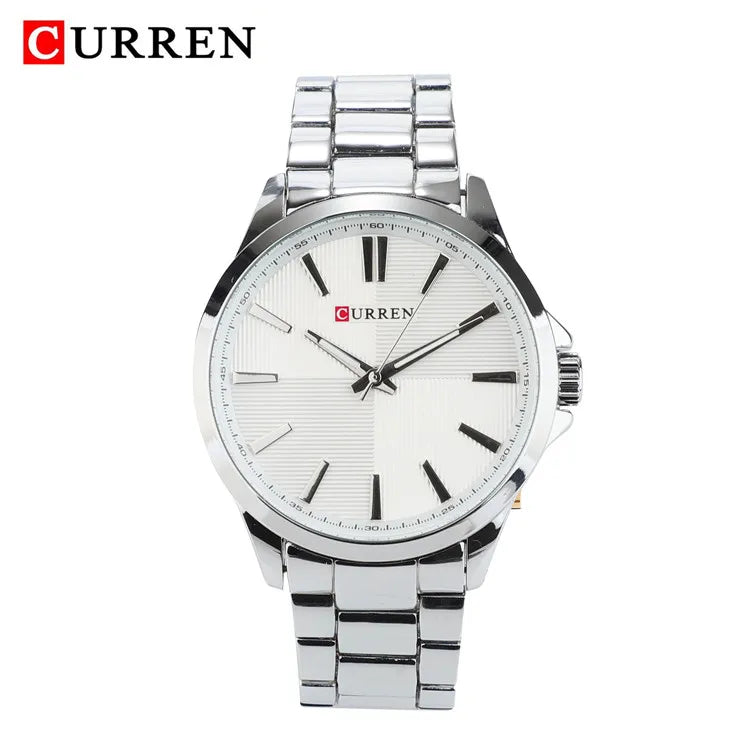 Curren 8322 Men's Quartz Watch | Simple, Stylish, Stainless Steel Strap iTrade.si