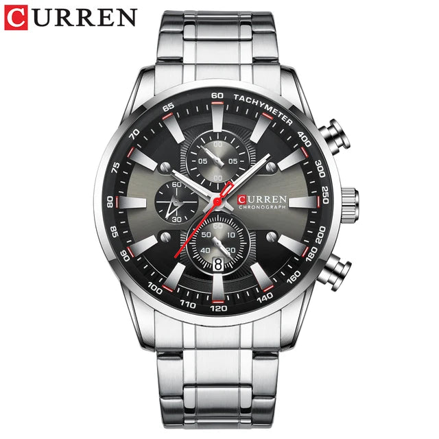 Curren 8351 Men's Wristwatch | Stainless Steel, Quartz Movement, Business Style iTrade.si