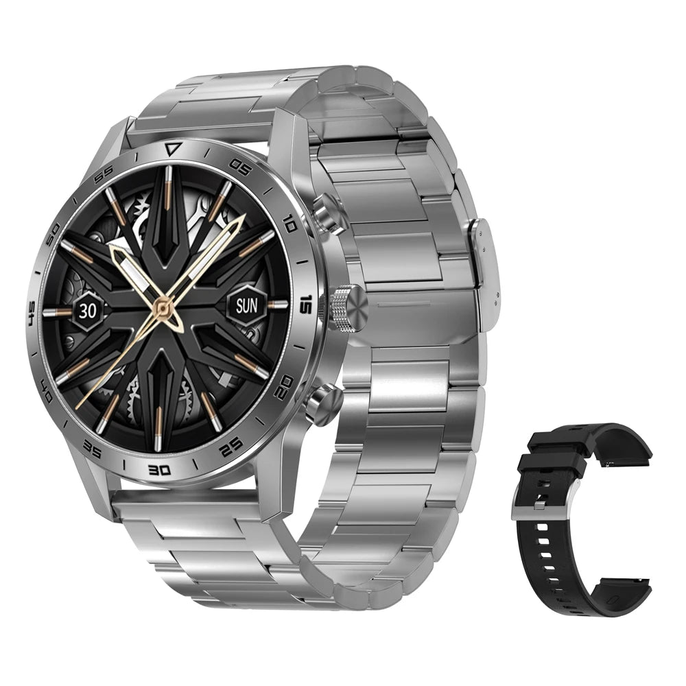 DT70 Smartwatch | 1.39'' HD, Wireless Charging, BT Call, IP68 Waterproof iTrade.si