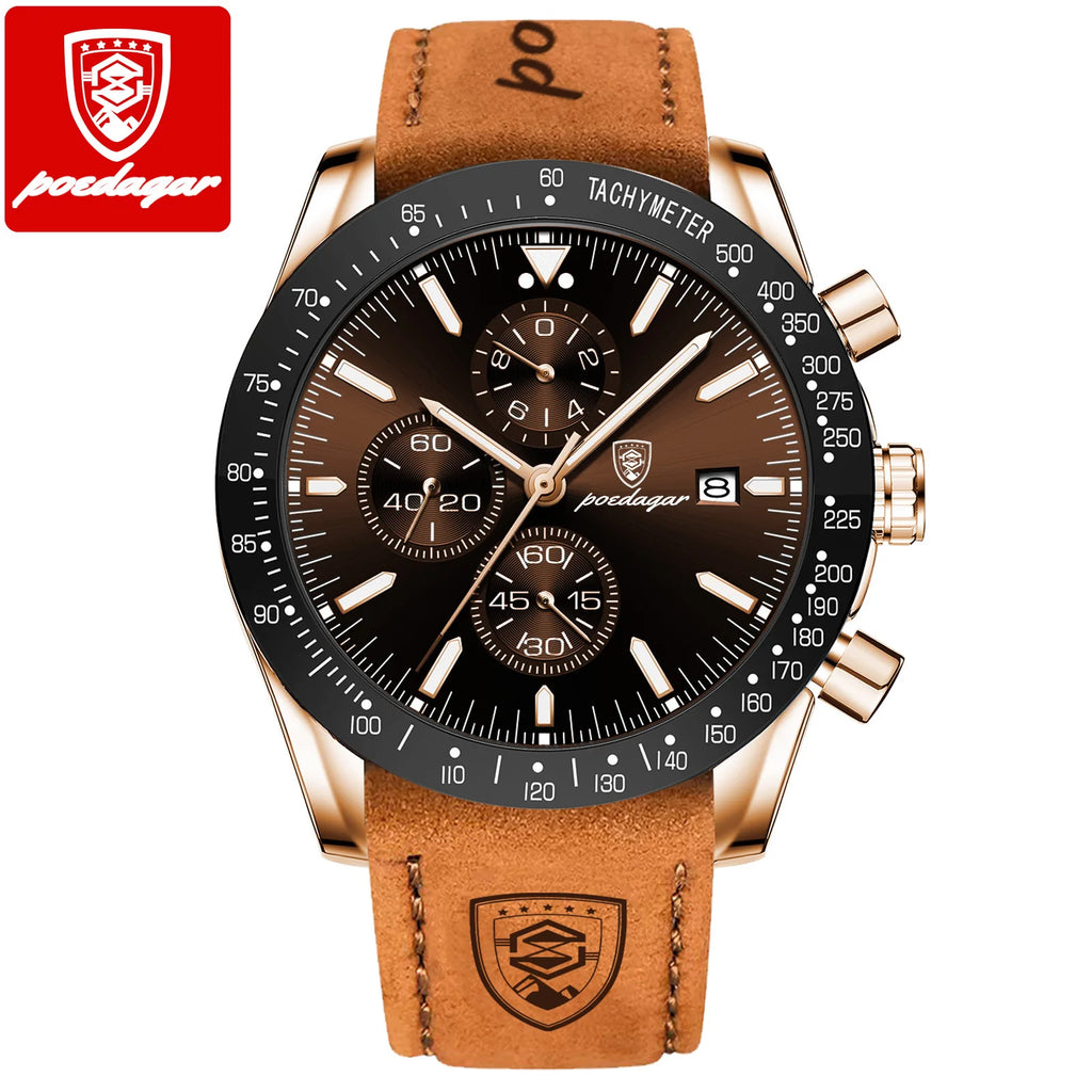 POEDAGAR 988 Luxury Chronograph Watch for Men: iTrade.si