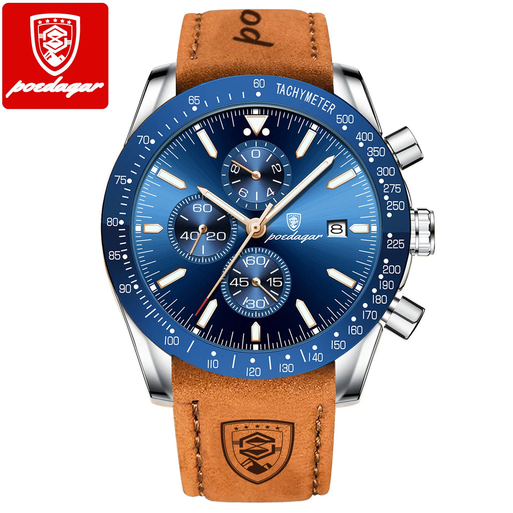 POEDAGAR 988 Luxury Chronograph Watch for Men: iTrade.si