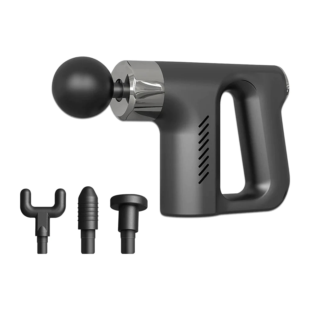 Portable Mini Fascia Massage Gun - Massage from a small massager for muscle stimulation, body relaxation, neck, and back; fitness equipment iTrade.si