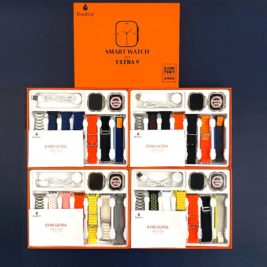 S100 Ultra Smartwatch | 2.2'' HD AMOLED Screen, ECG Monitoring, Protective Case iTrade.si